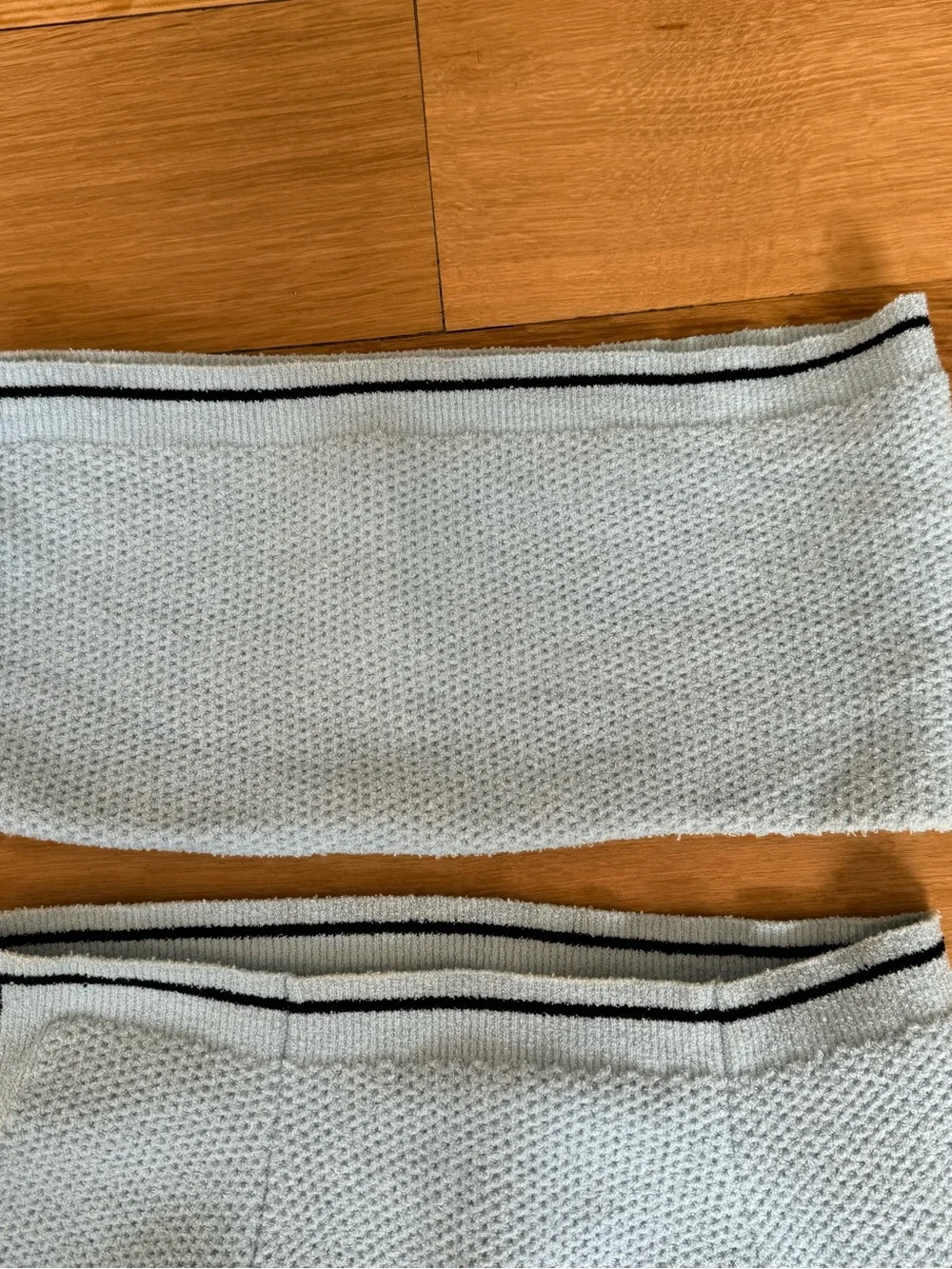 Jacquemus Sorbetto Blue Matching Skirt And Top Set